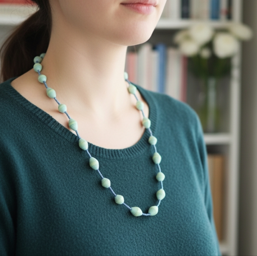 Dark Green Necklace